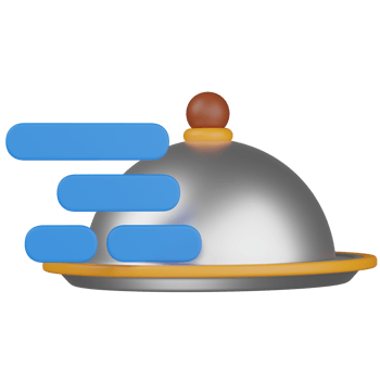 3d render Fast Food Delivery illustration png