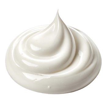 Close up of smooth, creamy texture. Perfect for food, beauty, or cosmetic products. png