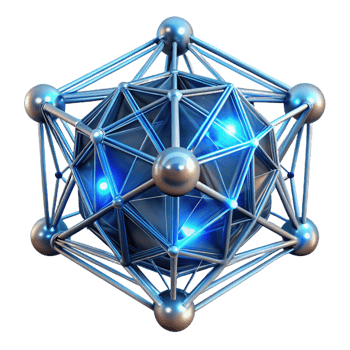captivating traditional A complex network of interconnected lines and nodes, glowing with an inner luminescence, forming a dynamic, ever shifting structure. Cyberpunk style luxury png