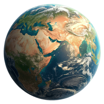 Stunning HighResolution Image of Planet Earth Showing Africa Eurasia and the Indian Ocean png
