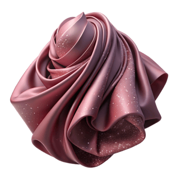 extraordinary traditional Dusty Rose Fabric Draped Fold Isolated high quality png