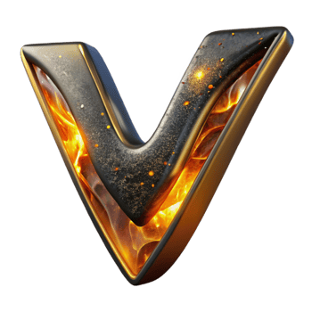 extraordinary contemporary Fire Font Letter V Isolated Element high quality png