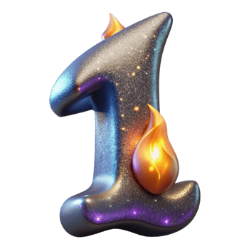 magnificent contemporary Flame Font Letter I Transparent Background authentic png