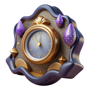 stunning traditional Grandfather Clock Chiming Cutout detailed png