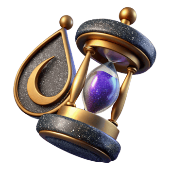 vibrant artistic Grandfather Clock Pendulum Swinging Isolated Element professional png
