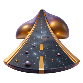 stunning modern Vanishing Point Perspective Road Disappearing Isolated Cutout png