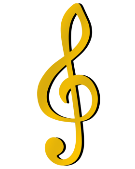 musical key G png