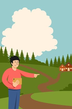 Rural and Non-urban Life vector