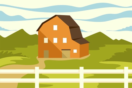 Rural and Non-urban Living vector