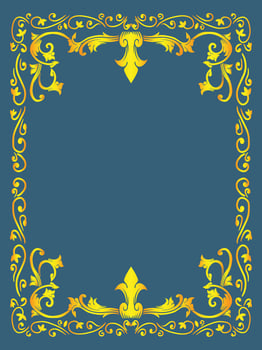 Fancy Decorative Ornamental Frame vector