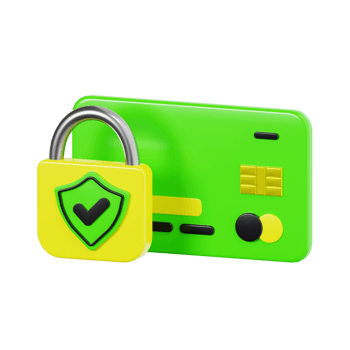 Payment Security Icon with Shield and Credit Card png