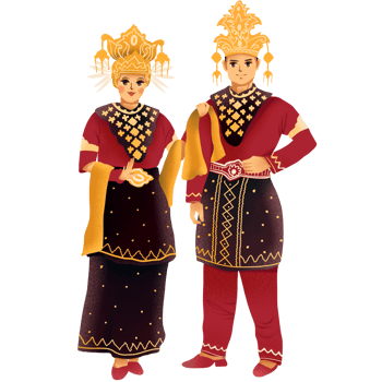 traditional clothes of north kalimantan png