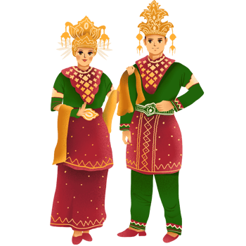 traditional clothing Tidung tribe png