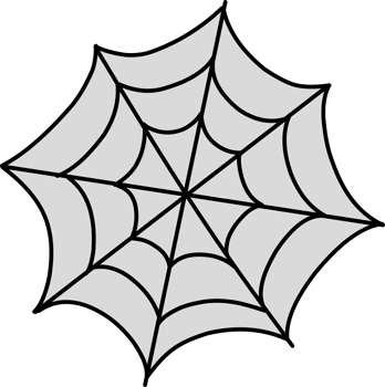 Spider web illustration png
