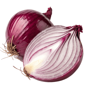 Fresh Red Onion Halves Closeup Crisp Texture, Detailed Layers, Culinary Ingredient png