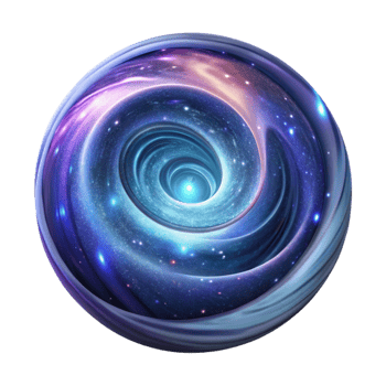 dramatic hypnotic A swirling vortex of stardust and cosmic energy, illuminated by distant galaxies, in a celestial, astronomical style luxury png