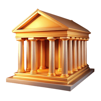 harmonious beautiful An ancient Greek temple, bathed in golden sunlight, classical architecture, highly detailed, photorealistic, high quality png