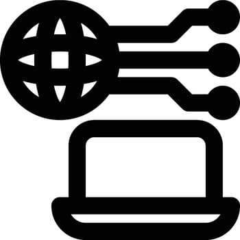 Geographic, Information System, Geography Outline Icon vector