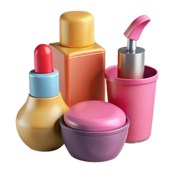 bolstunning Image Prompts for Beauty Products Isolateon Transparent Backgrounluxury png