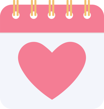 calender event deadline love pink png