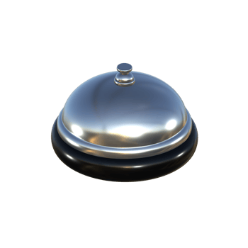 Bell 3d illustration. png