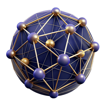 impressive playful impressionist A stylized representation of the internet, a vast network of interconnected nodes, glowing lines, dark and mysterious lighting, abstract digital art exclusive png