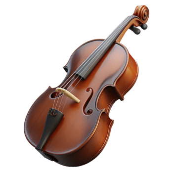 exquisite distinguisheDouble bass, dark wood, large body, soft lighting, side view, detaileillustration, isolateon transparent background,high-resolution product photography png