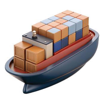 stunning victorian Cargo ship, containerizecargo, weatherehull, matte finish, soft lighting, side view, isolateon transparent background,high-resolution product photography authentic png