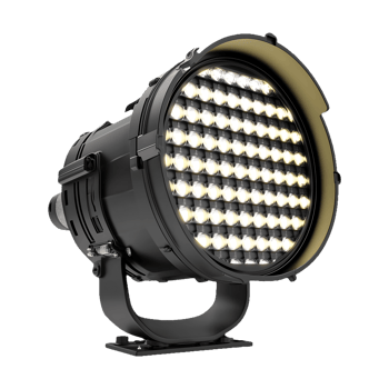 Warm LED Spotlight Perfect for Photography and Event Lighting png