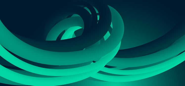 Futuristic digital background with overlapping curved layers in green and teal tones. Clean, modern, and tech-inspired design ideal for web banners, apps, software interfaces, and innovation themes vector