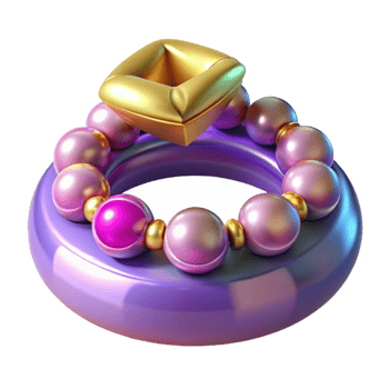 pristine celebrate Jewelry Prompts for AI Image Generation Transparent Background png
