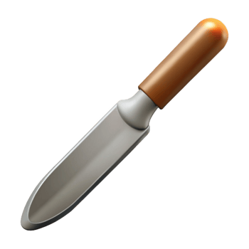 radiant standout Stainless steel scalpel with sharp blade antexturehandle, matte finish, dramatic lighting, top-down view, isolateon transparent background,high-resolution product photography png