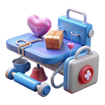 joyful impressive Medical Equipment Prompts for Transparent BackgrounImages 8K png