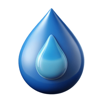 hypnotic distinctive Water droplet logo with embeddelogo inside, transparent anrefractive, studio lighting, front view, isolateon transparent background,high-resolution product photography png