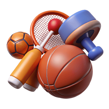 magnificent intense urban Unique Image Prompts for Sports Equipment Isolateon Transparent Backgrounartisan png