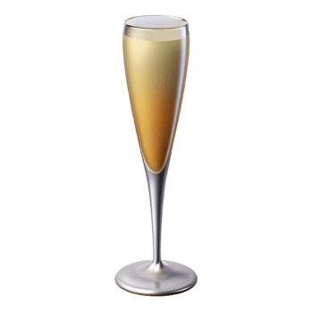 celebratecreative Champagne flute, tall anslender, delicate design, studio lighting, side view, isolateon transparent background,high-resolution product photography professional png