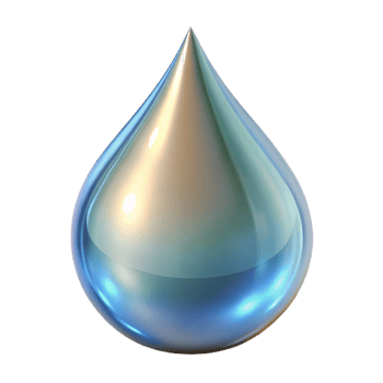 energetic wonderful A single drop of clear serum, viscous texture, reflecting light, macro photography, isolateon transparent background,high-resolution product photography crisp png