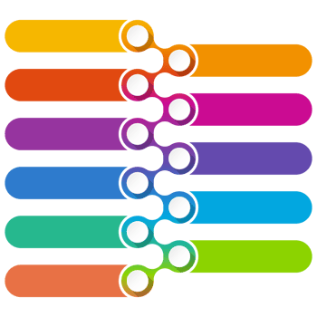 Infographic 11 options or step for presentation. png