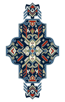 Textile motifs inspired by ethnic traditions and woven heritage png