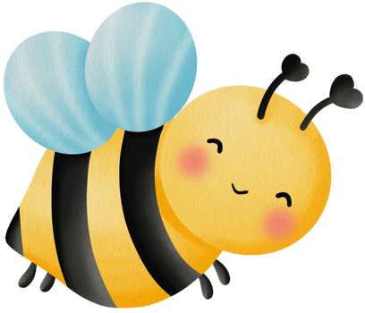 cute Flying Bee png