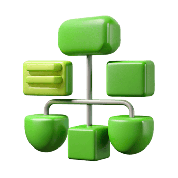 dramatic modern Abstract Data Flow Bright Green Isolated Element exclusive png