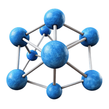 extraordinary abstract Abstract Network Nodes with Blue Connections Isolated high quality png