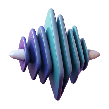 dramatic rustic Abstract Soundwave Form Cutout with Dynamic Angle detailed png