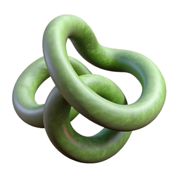 beautiful modern Algorithmic Vine Cutout Twisting Form Transparent Background high resolution png