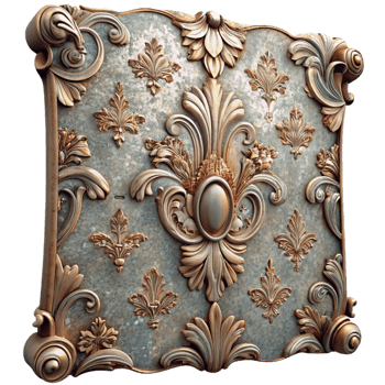 magnificent minimalist Antique Wallpaper Texture Isolated with Floral Pattern original png