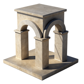 stunning modern Architectural Shadow Play Cutout Transparent Background high resolution png