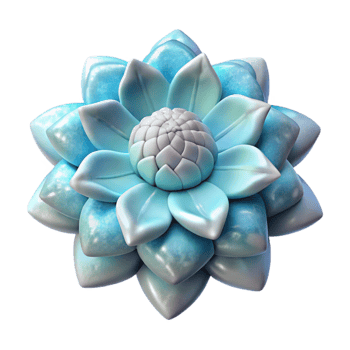 wonderful minimalist Arctic Flower Cutout on Transparent Background exclusive png