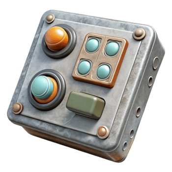 extraordinary rustic Artificial Gravity Control Panel Isolated exclusive png