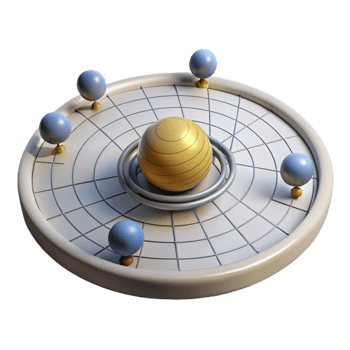 wonderful rustic Artificial Gravity Field Diagram Isolated png