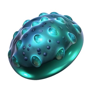 magnificent minimalist Bioluminescent Plankton Transparent Background Isolated high resolution png